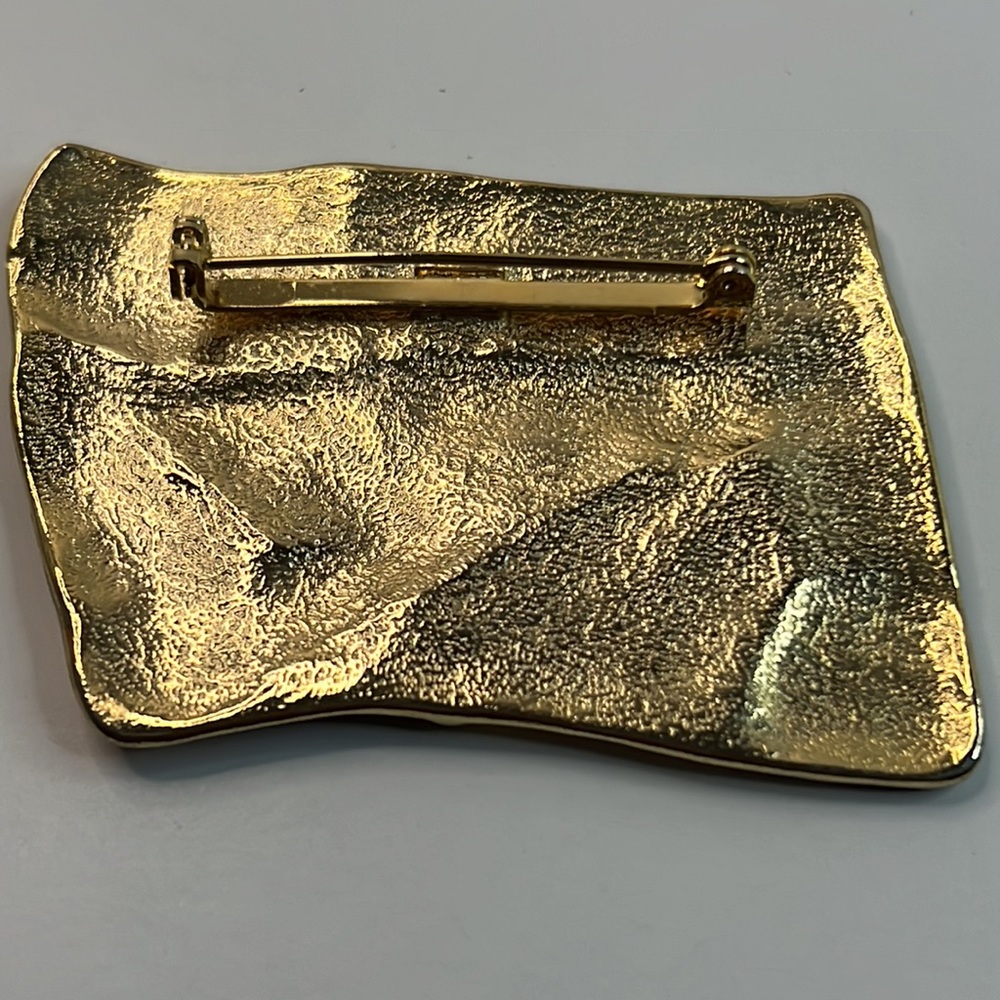 Modernist Multicolored Brooch - Picture 11 of 14